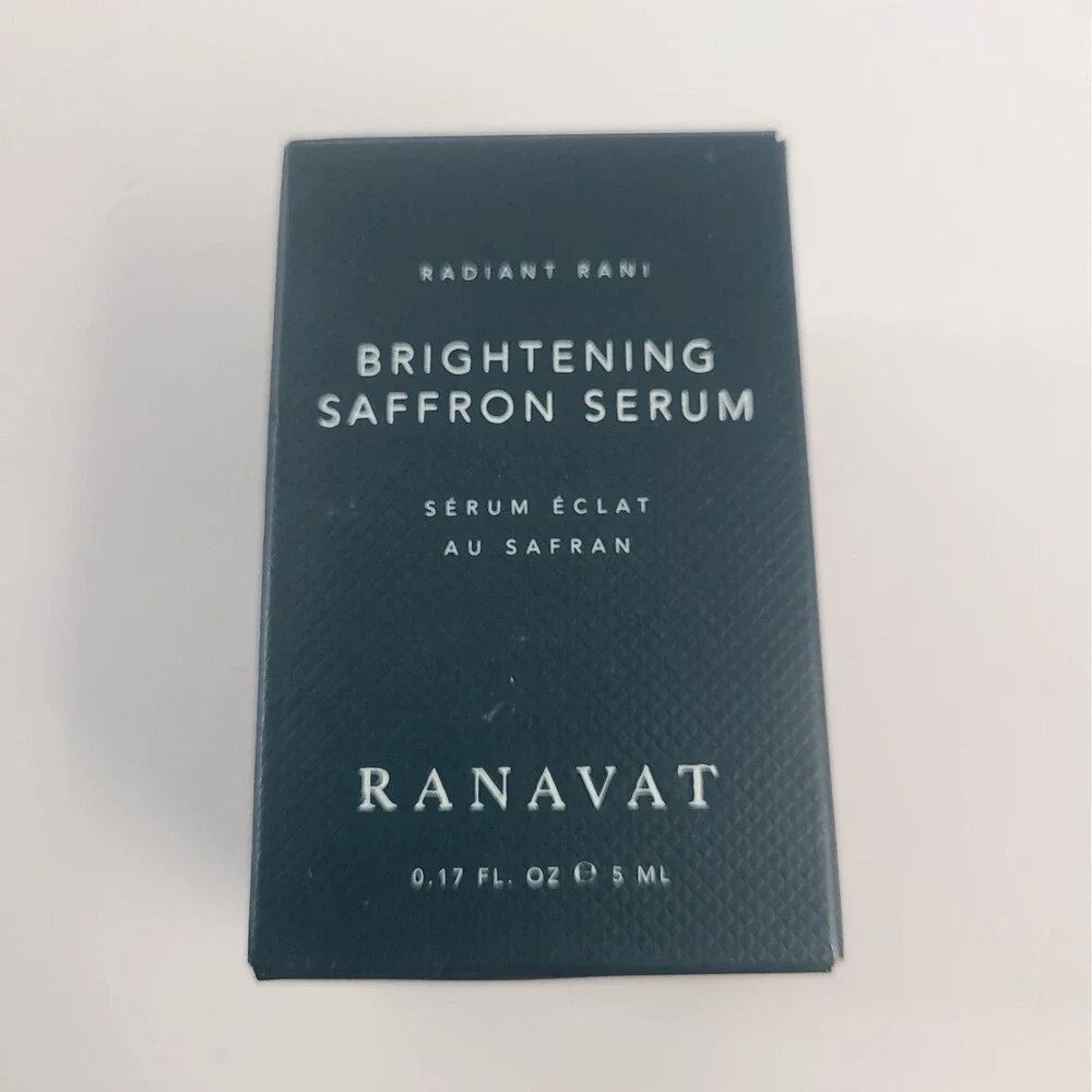 RANAVAT Radiant Rani Saffron Brightening & Dark Spot Serum Travel Size .17 Fl Oz